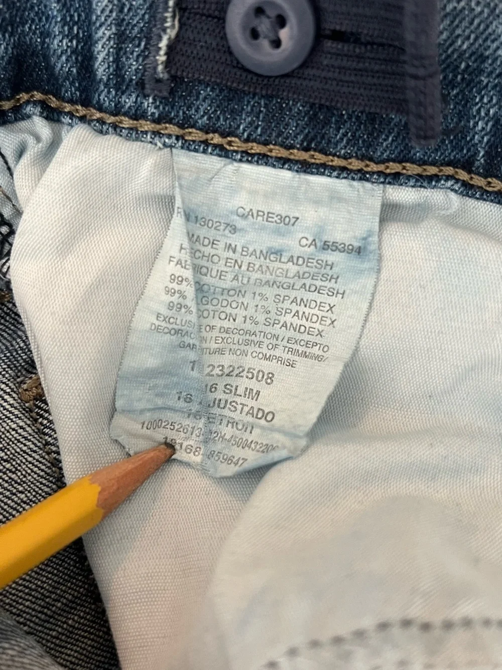 Wrangler 20X Boys Blue Denim Jeans